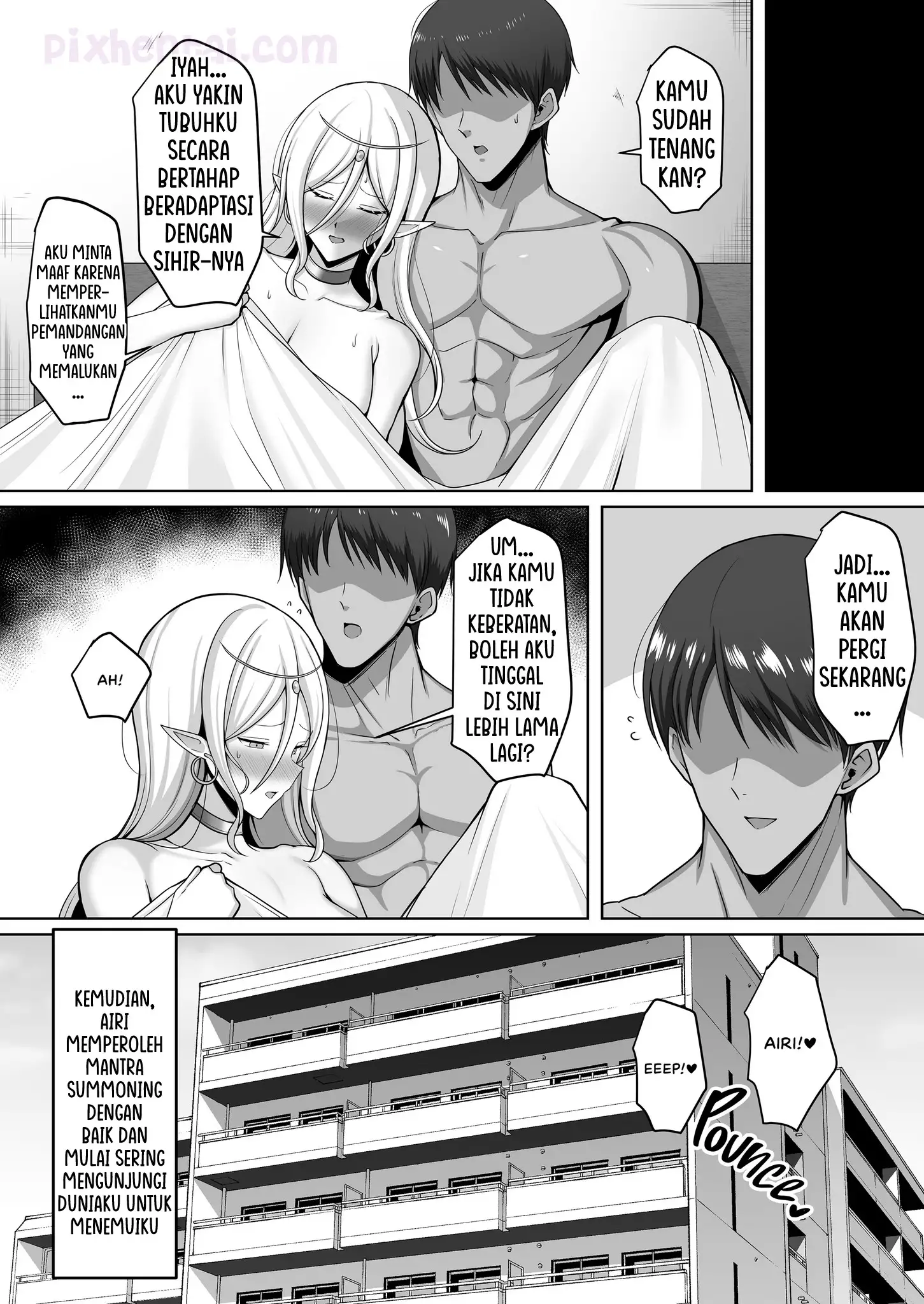 Komik hentai xxx manga sex bokep I Accidentally Summoned an Elven Princess While Jacking Off 23